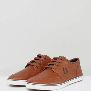 Παπούτσι Καφέ (Ταμπά) Δέρμα FRED PERRY - 42