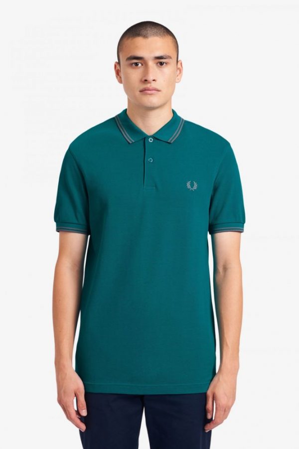 Polo Πικέ Πετρόλ FRED PERRY - S