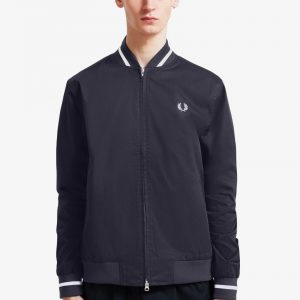 Μπουφάν Μπλε FRED PERRY - XXL