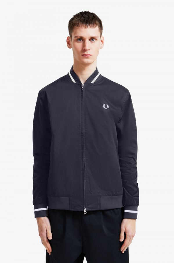 Μπουφάν Μπλε FRED PERRY - XXL